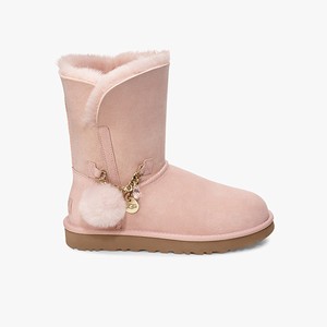 Ugg Classic Mini Charms Klassiska Stövlar Dam Rosa (703146BZL)